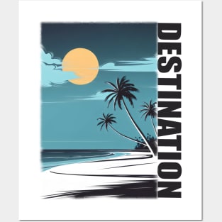 Destination Beach Posters and Art